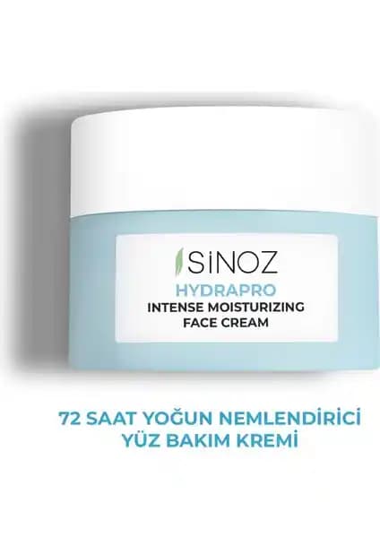 Sinoz Hydrapro Su Bazlı 72 Saat Yoğun Nemlendirici Yüz Bakım Kremi İncelemesi