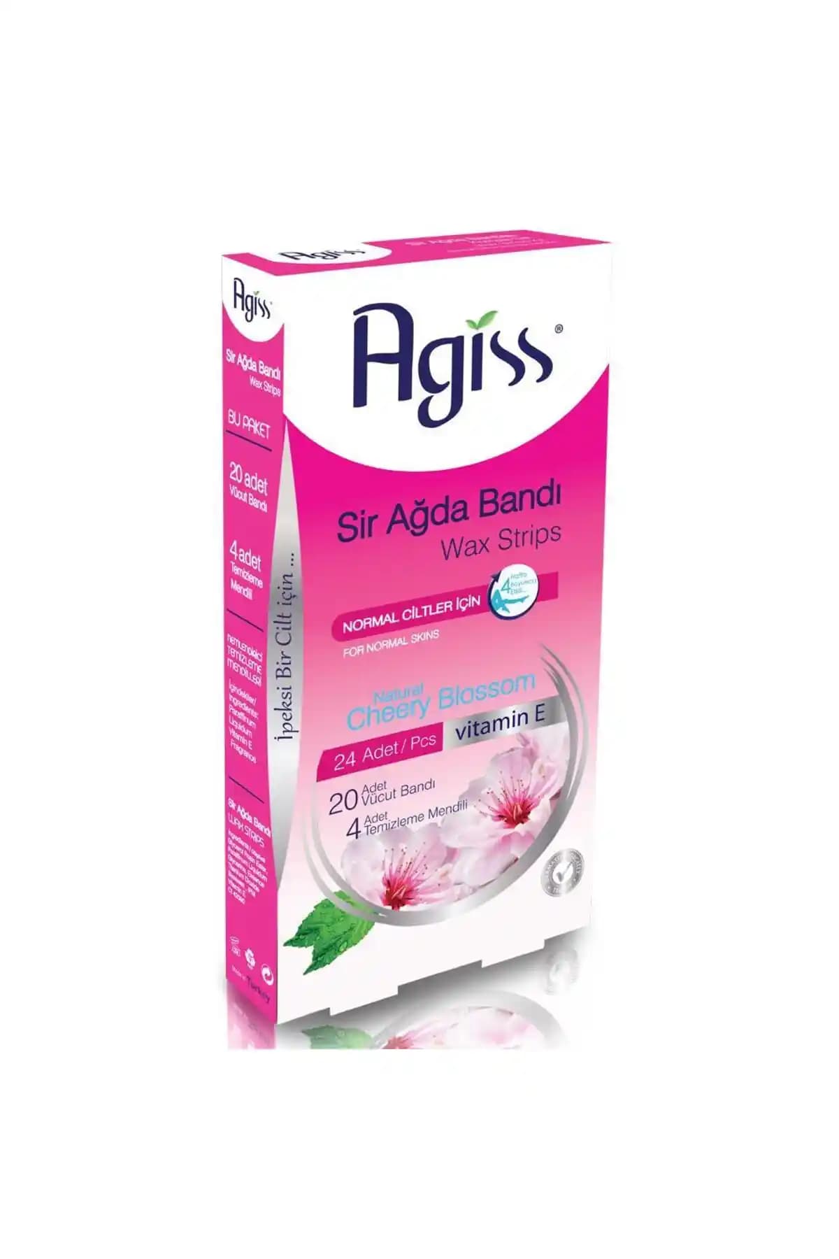 AGISS Sir Ağda Bandı 24'lü, Pratik ve Etkili Tüy Alma Çözümü Türkiye Menşeli