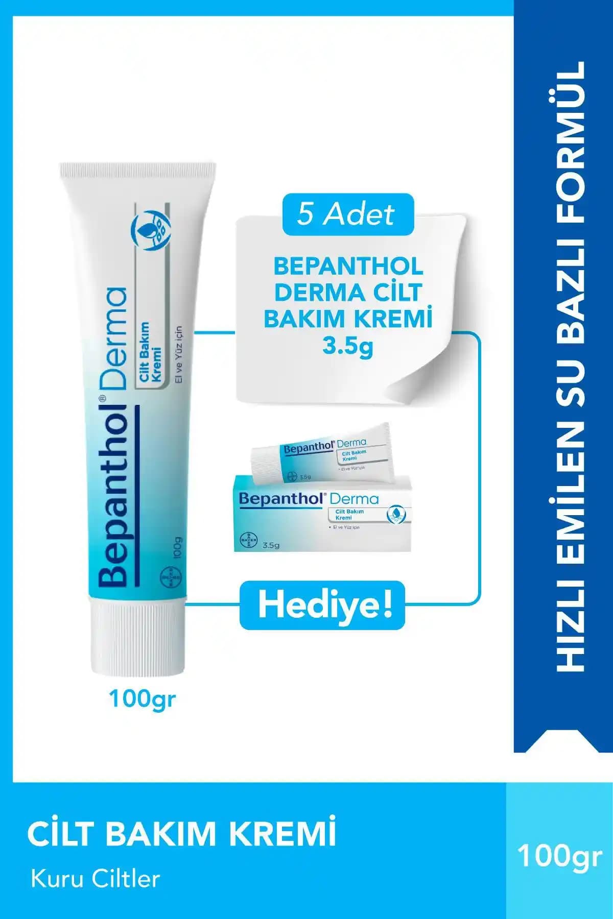 Bepanthol Derma Cilt Bakım Kremi Günlük Nemlendirme ve Koruma İçin Uygun Çözüm