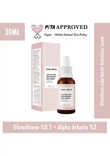 Maru.derm Glutatyon ve Milk Serum: Doğal ve Hassas Ciltler İçin Yenilikçi Bakım Ürünü