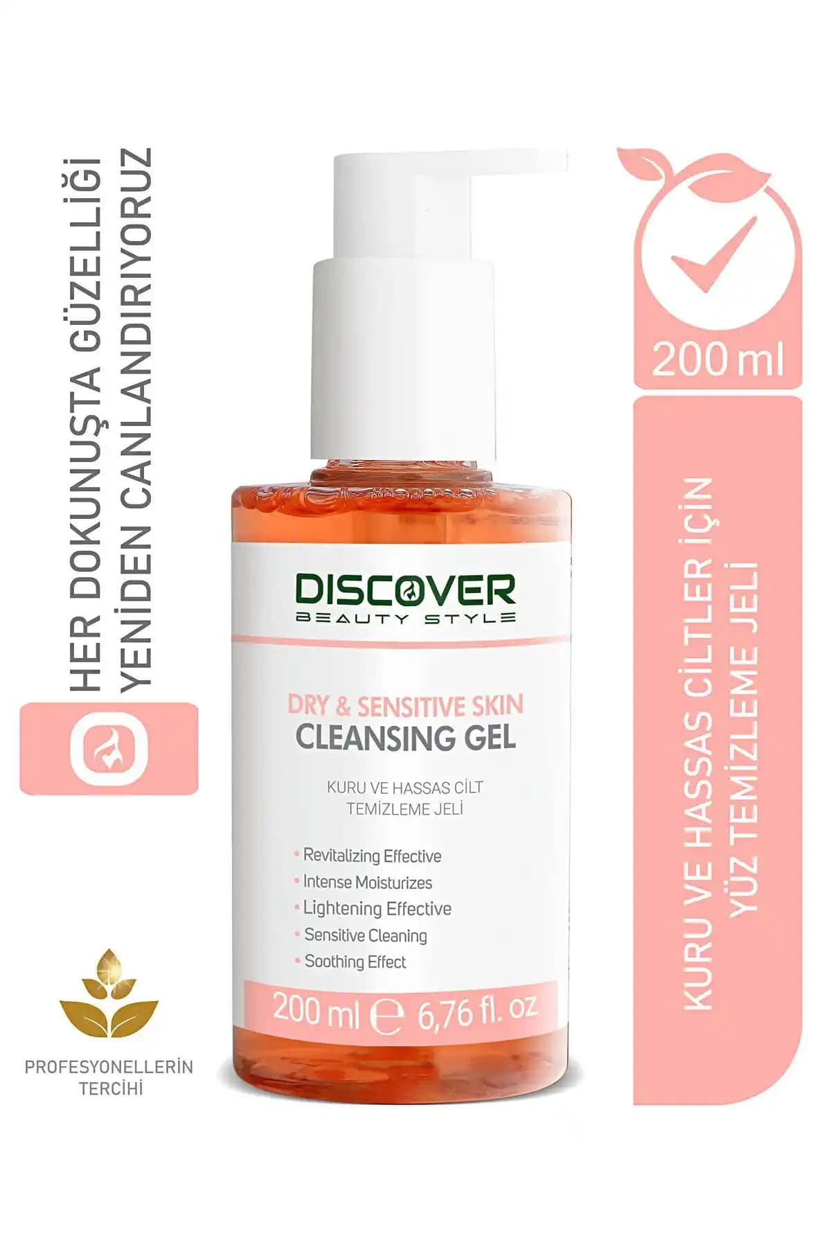 Kuru ve Hassas Ciltler İçin Doğal İçerikli Temizleme Jeli – Nemlendirici ve Yatıştırıcı Özellikler