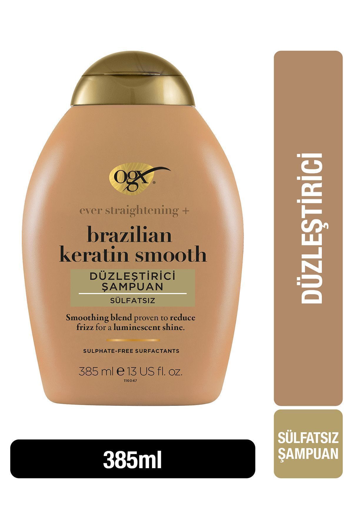 Düzleştirici Brazilian Keratin Smooth Sülfatsız Şampuan 385 ml