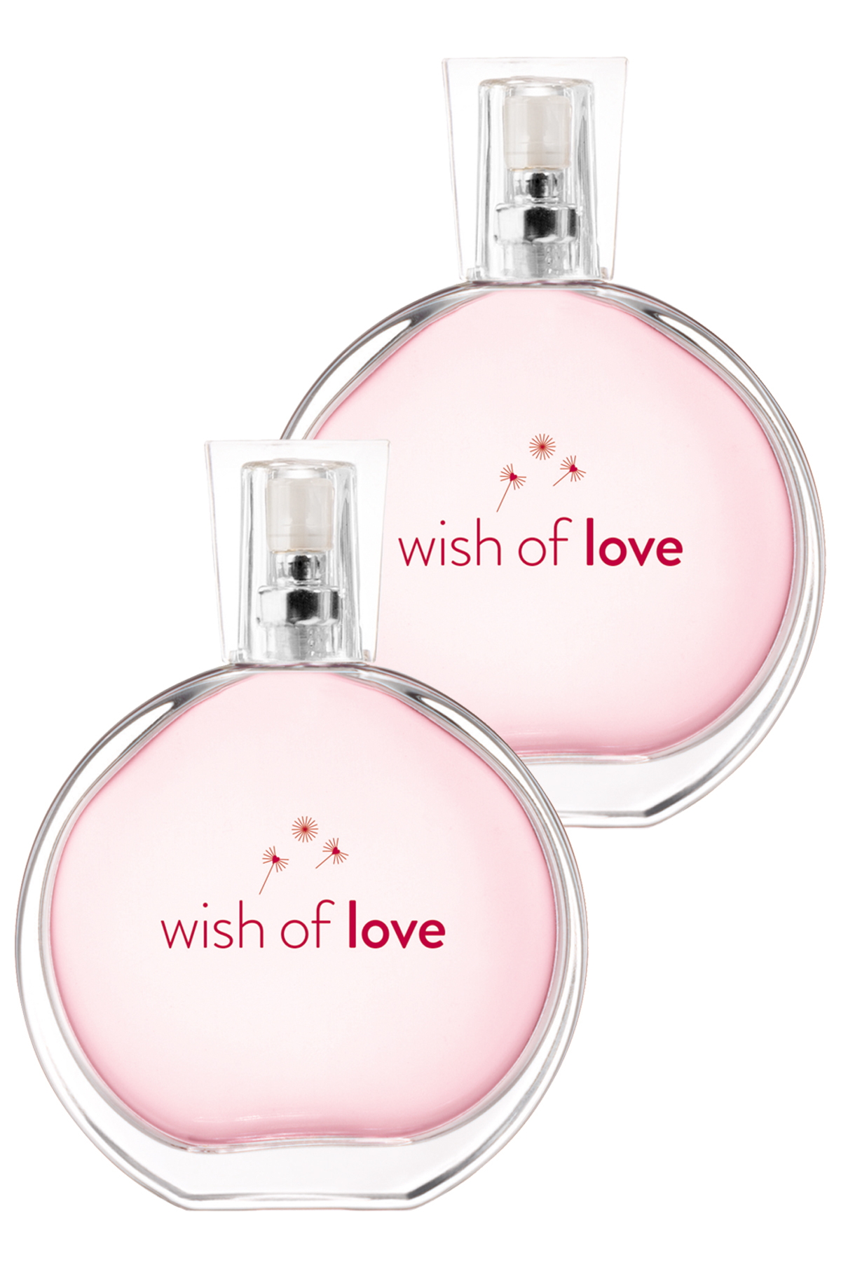 Wish Of Love Kadın Parfüm Edt 50 Ml. İkili Set