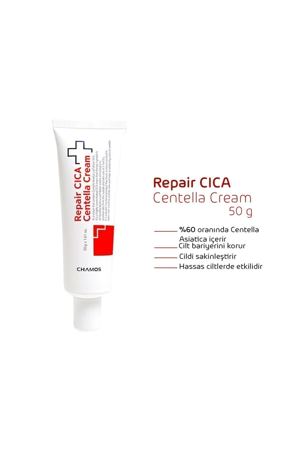 Repair Cica Centella Cream -Cilt Onarıcı ve Sakinleştirici Krem 50gr