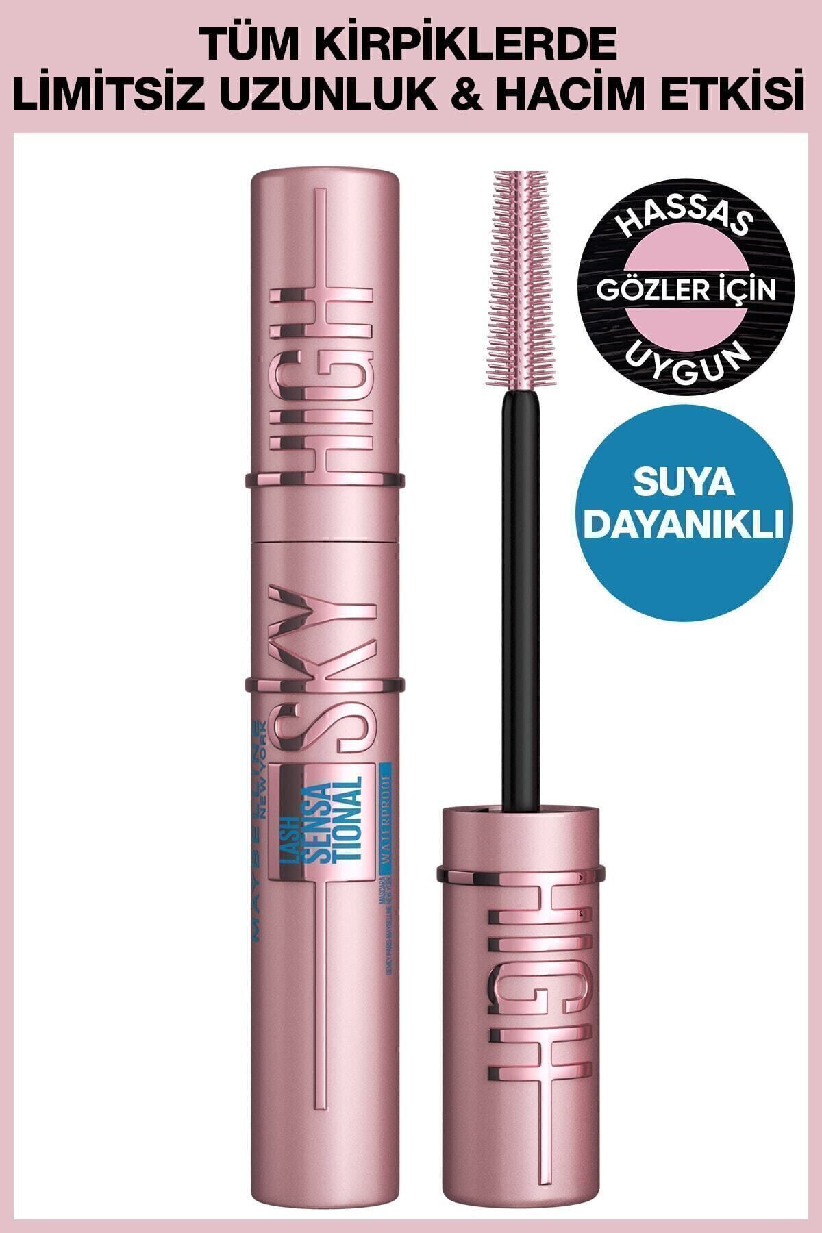 Lash Sensational Sky High Suya Dayanıklı Waterproof Maskara