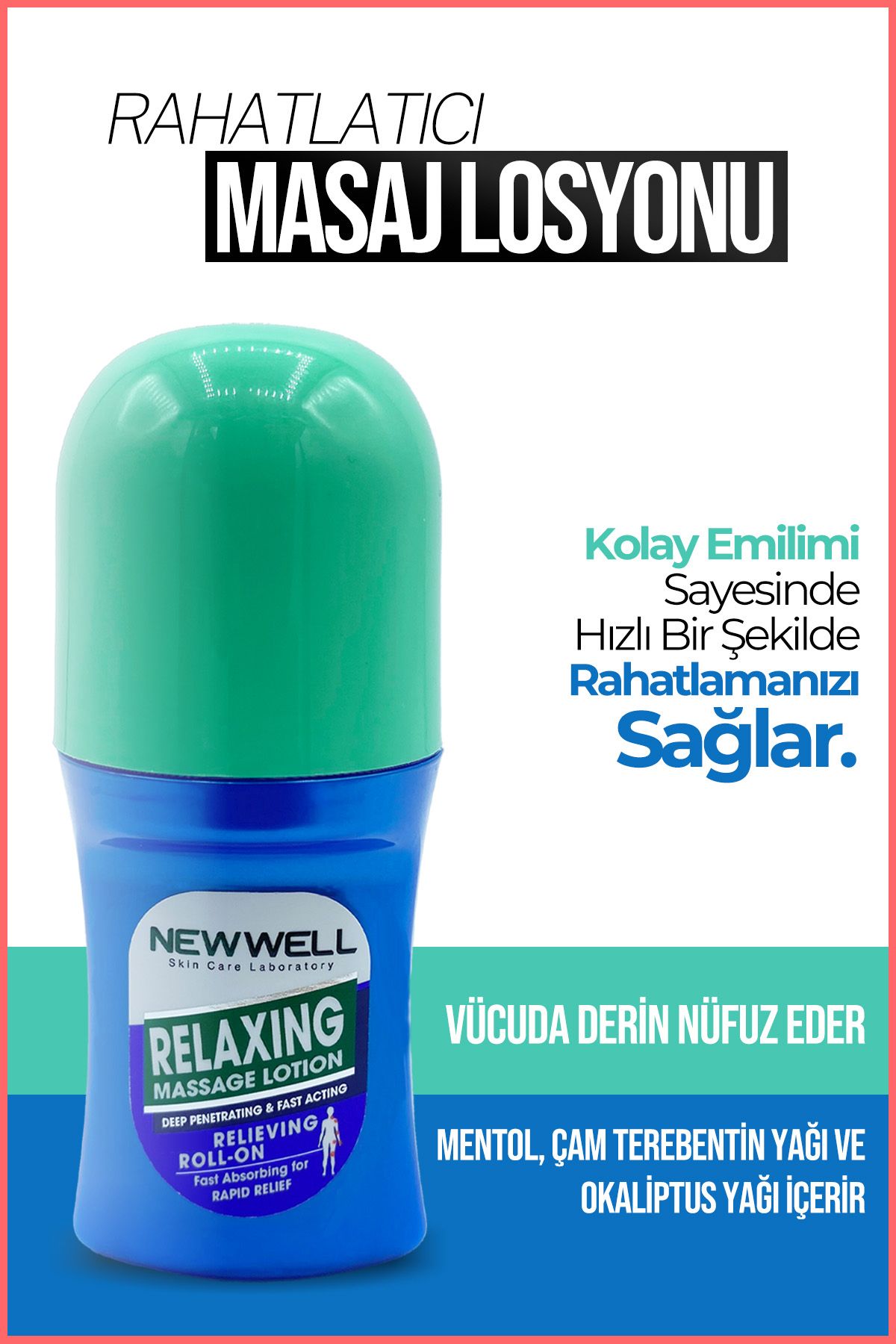 Rahatlatıcı Masaj Losyonu 50 ML