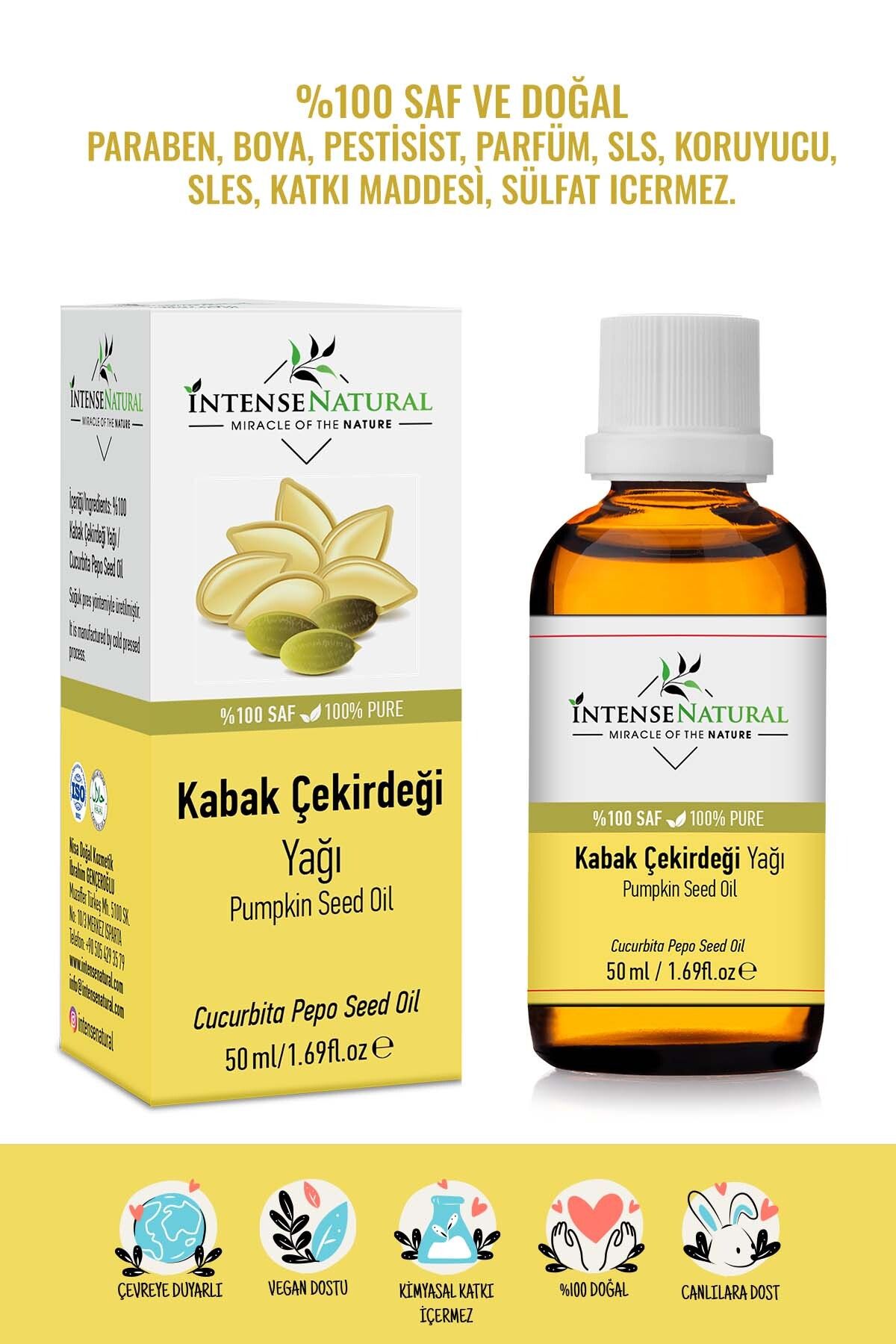 Kabak Çekirdeği Yağı Soğuk Sıkım 50 ml %100 Saf ve Doğal Pumpkin Seed Carrier Oil