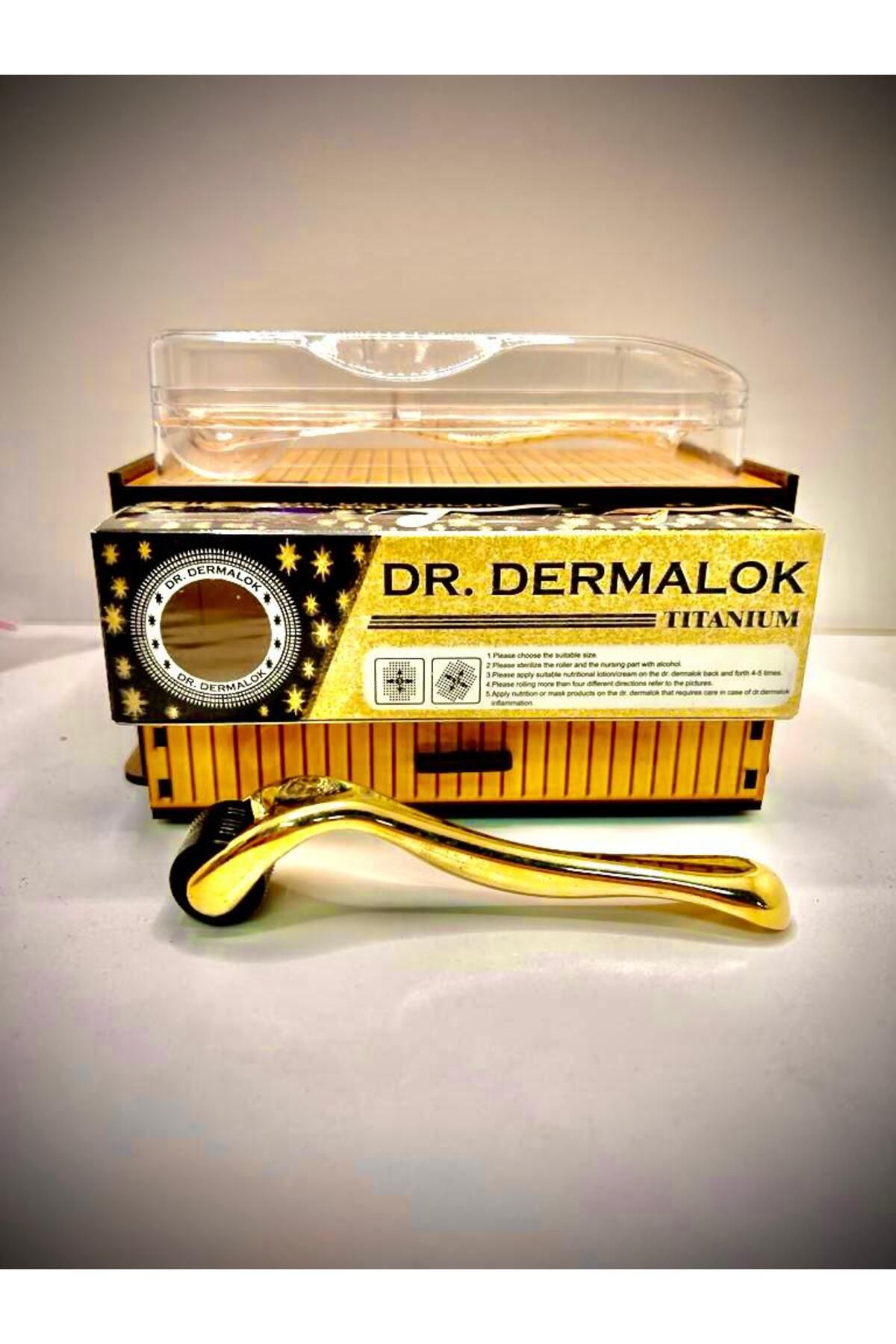 Dermaroller Gold Professional-Saç, Sakal, Kaş Serum Kullanımına Uygun Yeni Seri 1mm