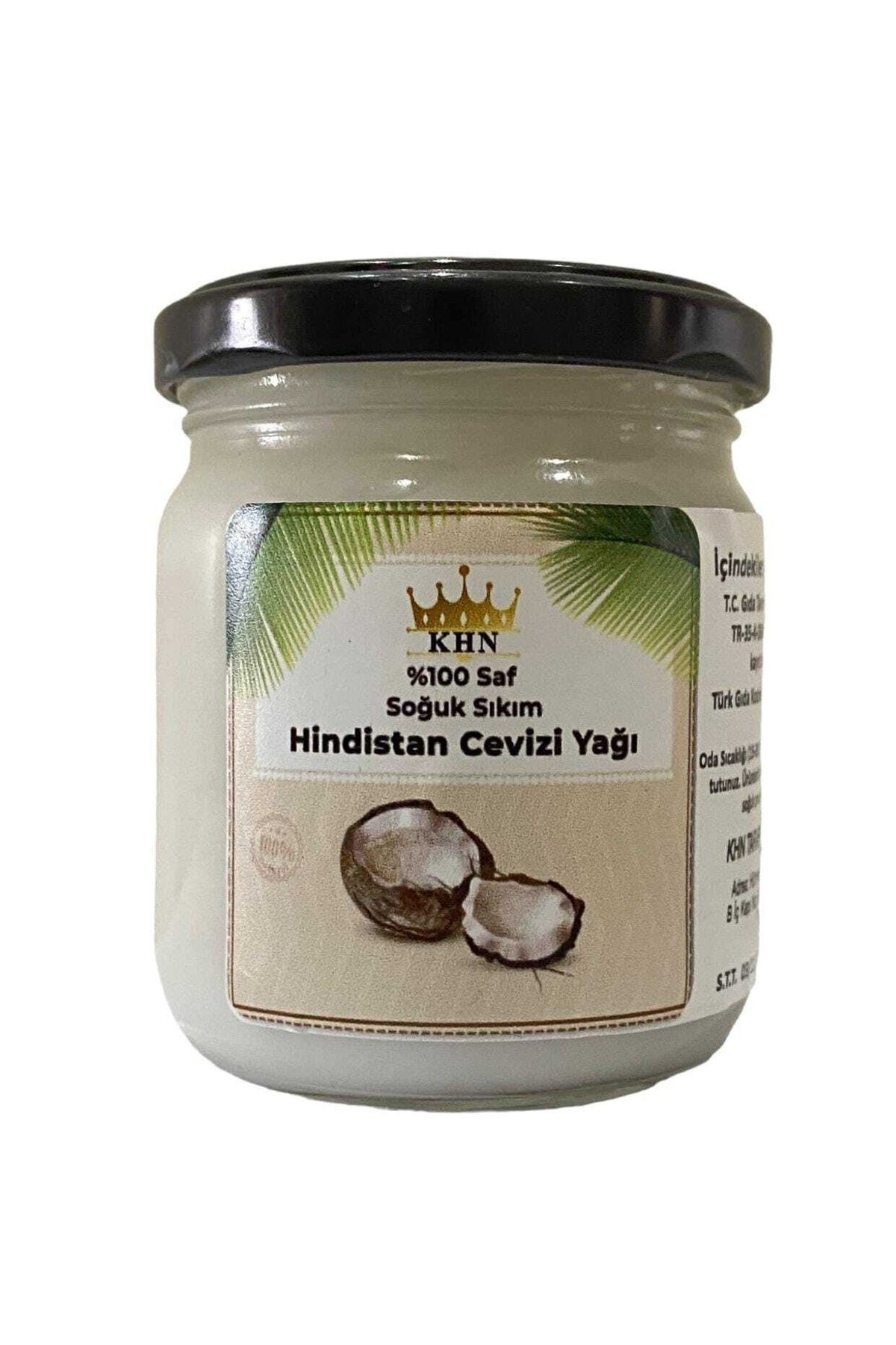 Hindistan Cevizi Yağı 210 ml (soğuk Sıkım %100 Saf)