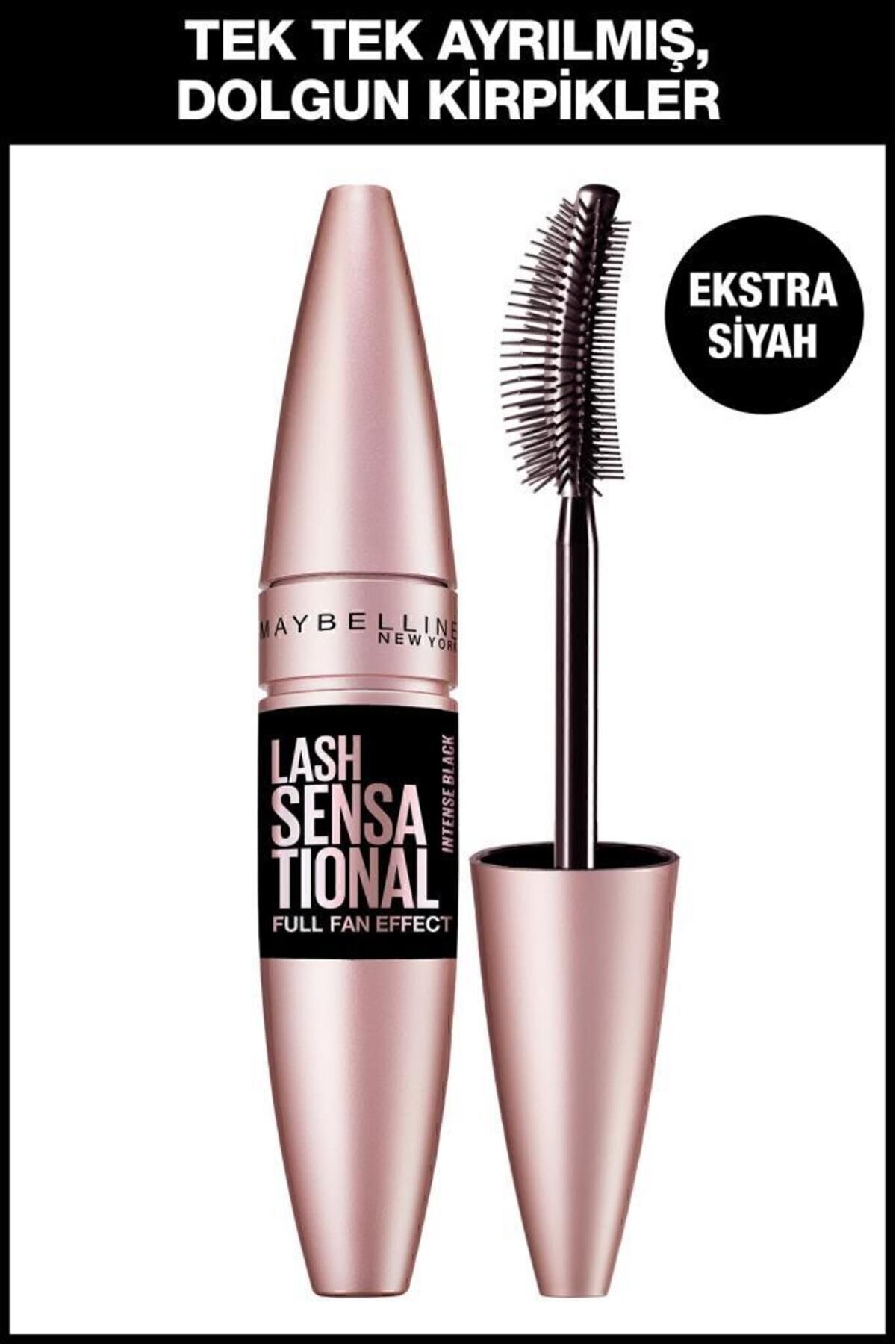 Lash Sensational Yelpaze Etkili Intense Black Maskara - Ekstra Siyah