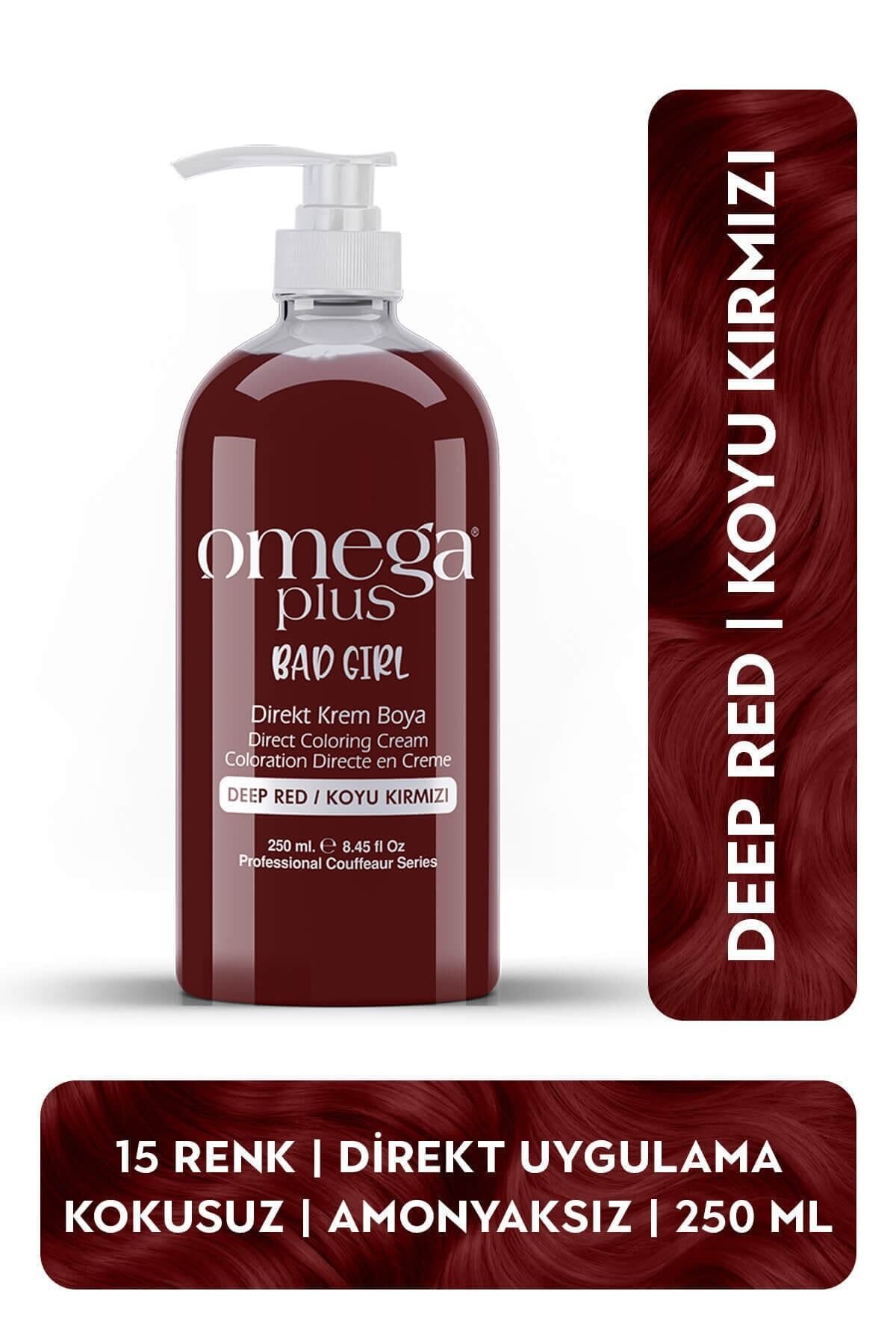 Bad Girl Koyu Kırmızı Amonyaksız Renkli Saç Boyası 250ml