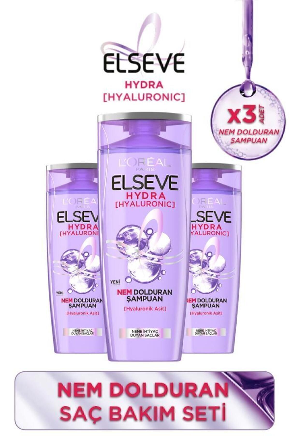 Hydra [hyaluronic] Nem Dolduran Şampuan 390 Ml 3'lü Set