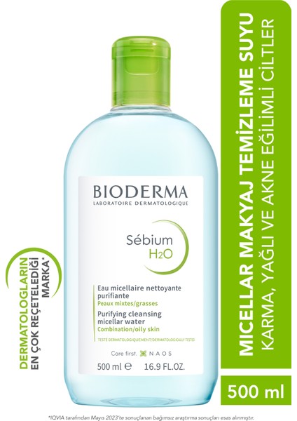 Bioderma Sebium H2O 500 ml