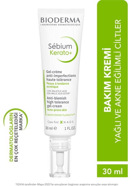 Bioderma Sebium Kerato+ 30 ml