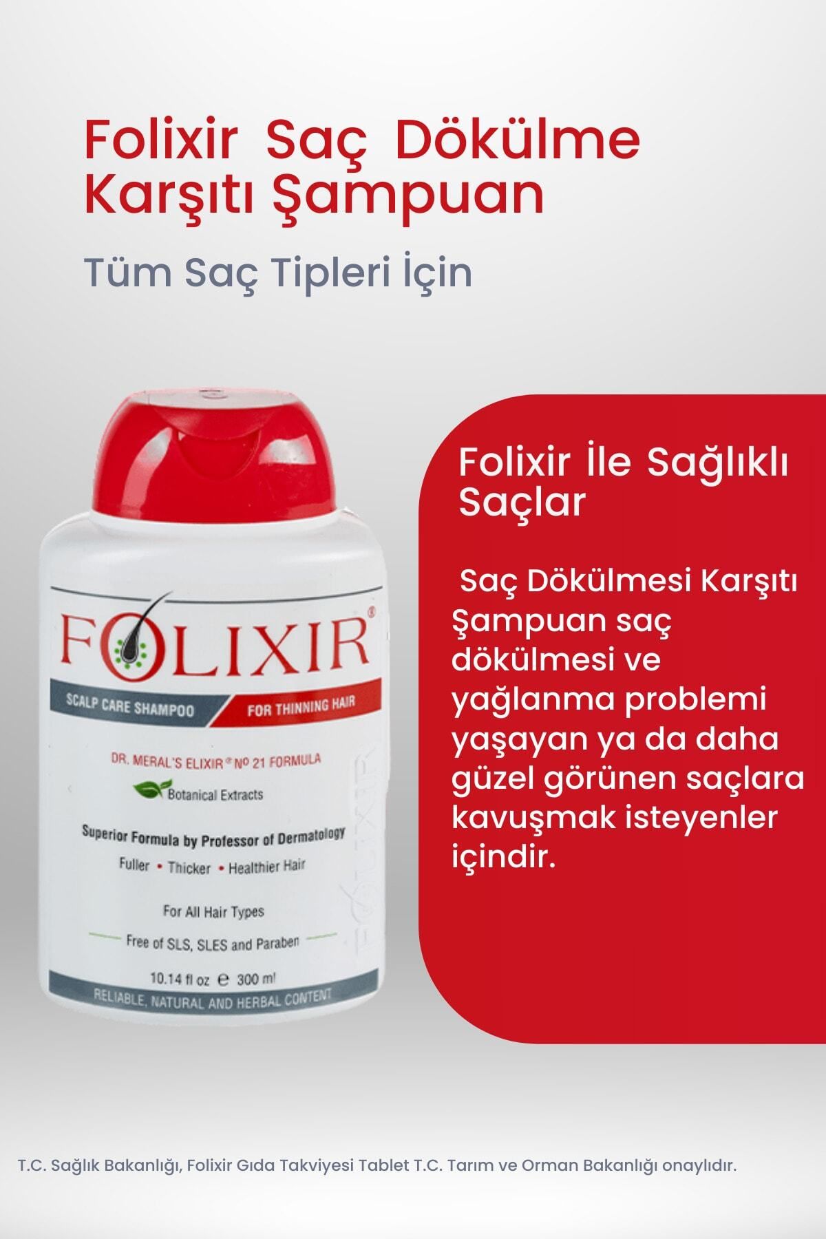 Saç Dökülmesine Karşı Şampuan 300 ml