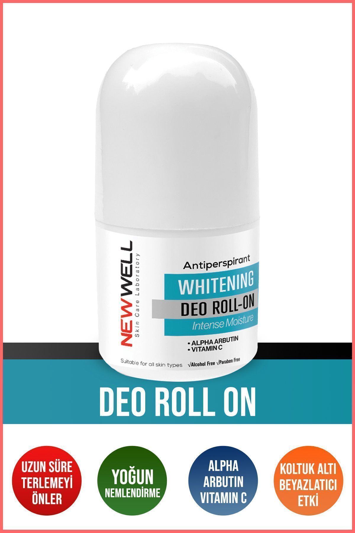 Ter Önleyici Beyazlatıcı Roll-on 50 ml