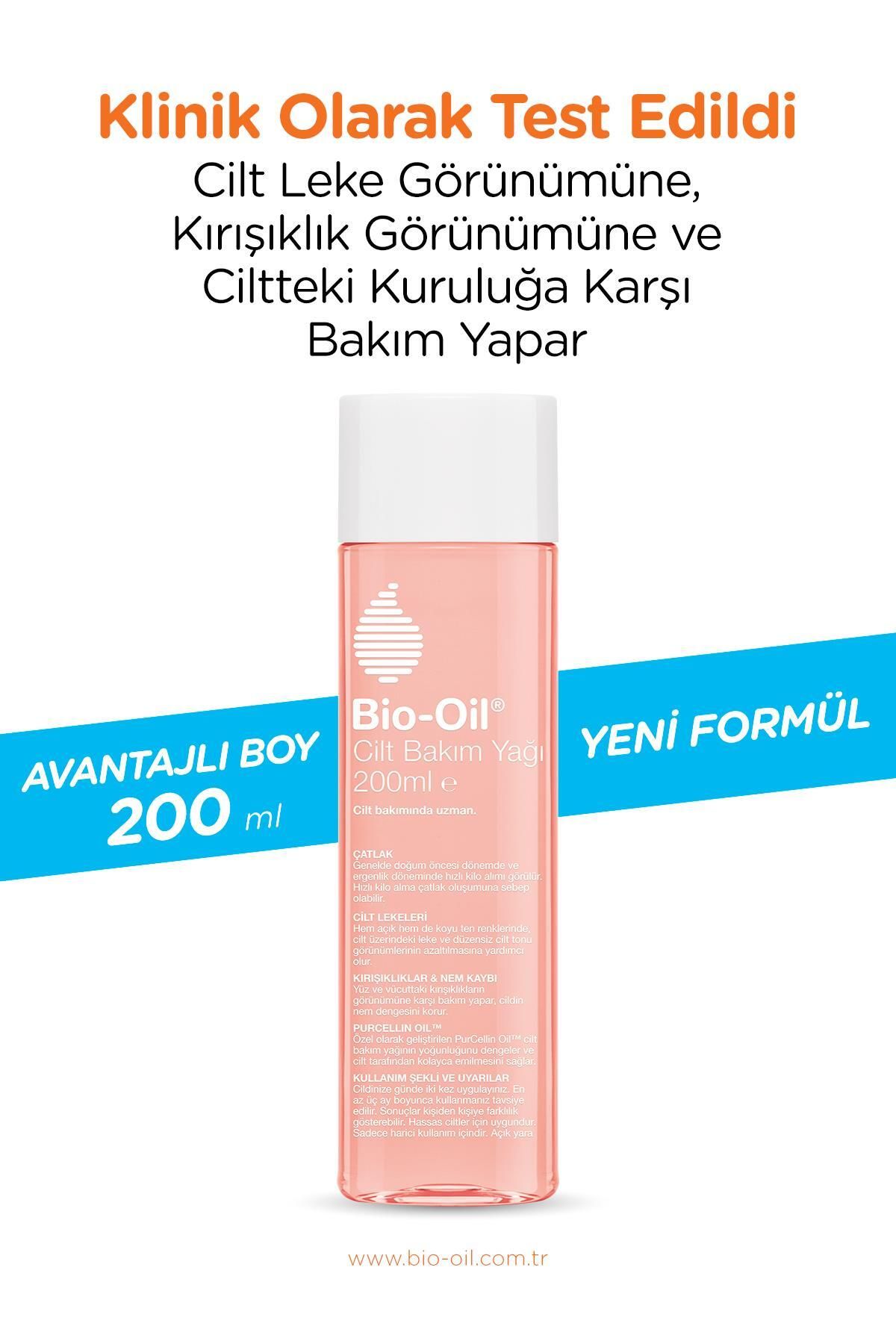 Çatlak Karşıtı & Nemlendirici Cilt Bakım Yağı 200 ml