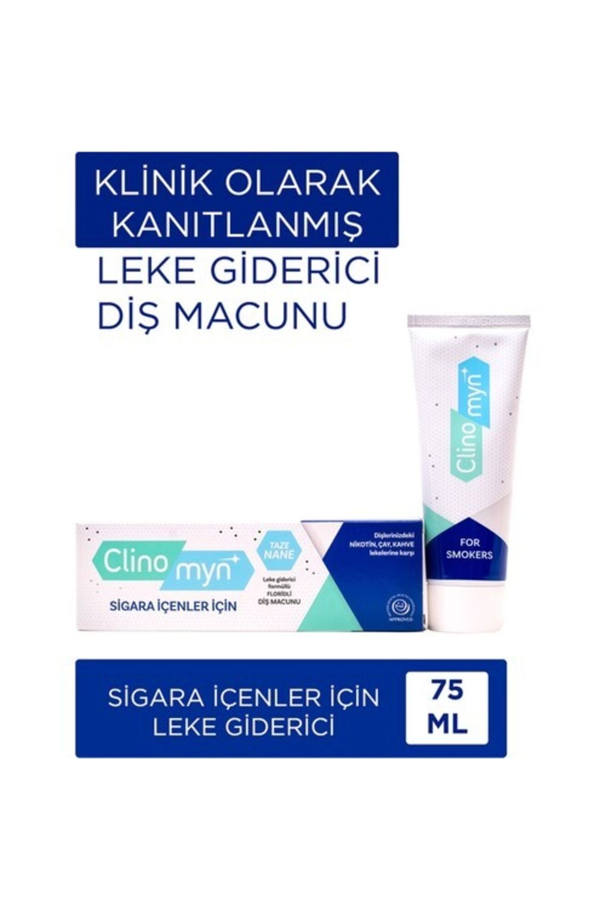 Sigara Içenler Için Diş Beyazlatan Leke Giderici Smokers Diş Macunu 75 ml