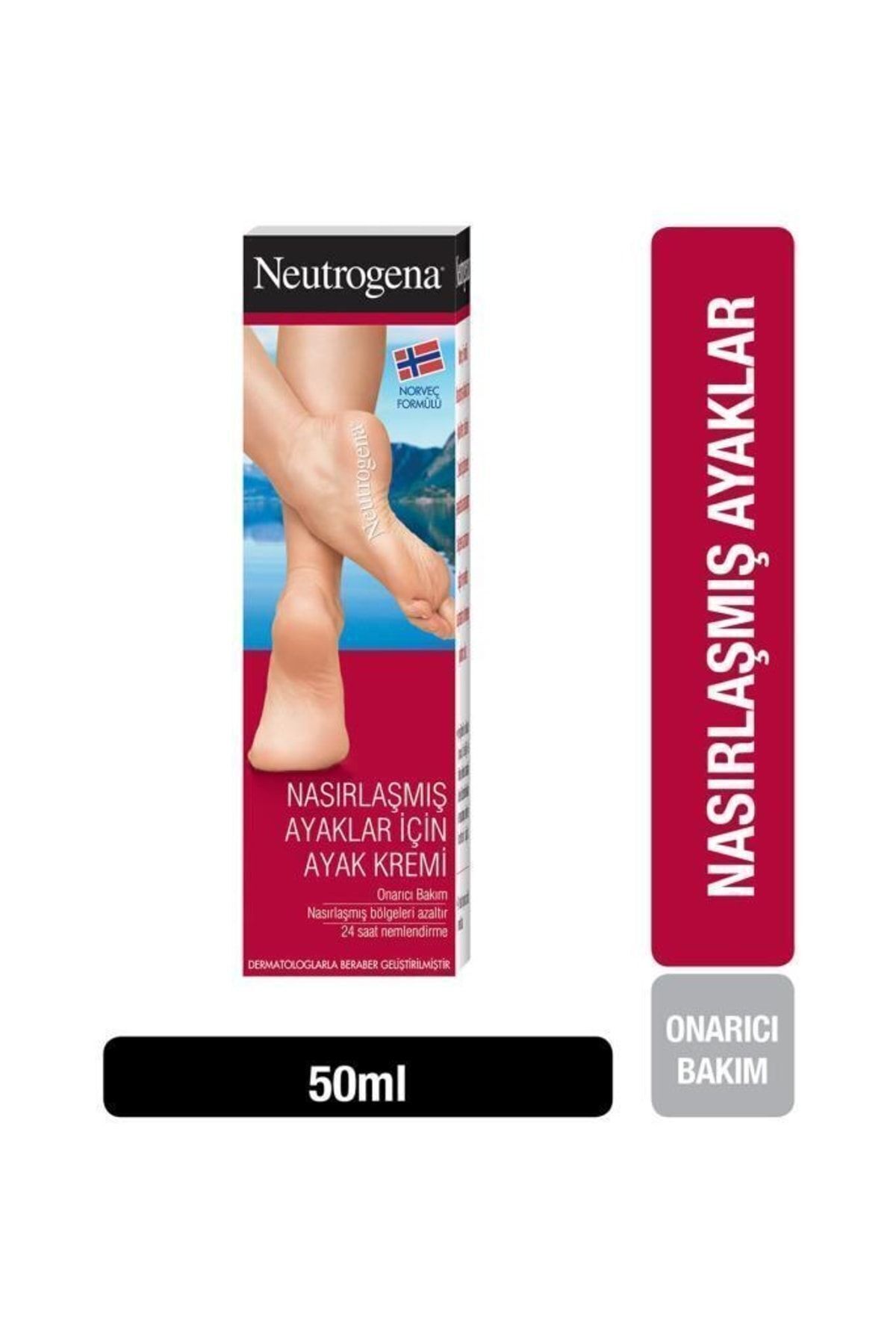 Norveç Formülü Nasırlaşmış Ayaklar için Ayak Kremi 50 Ml