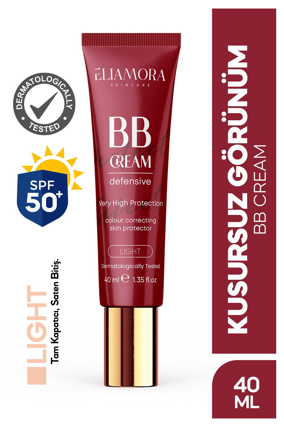 Bb Krem +50 Spf Yüksek Koruyucu Light