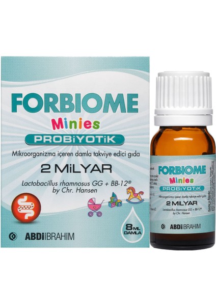 Forbiome Probiyotik Minies Damla 8 ML - Abdi İbrahim