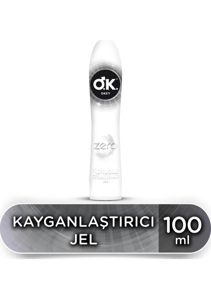 Okey Kayganlaştırıcı Jel Zero 100 ml