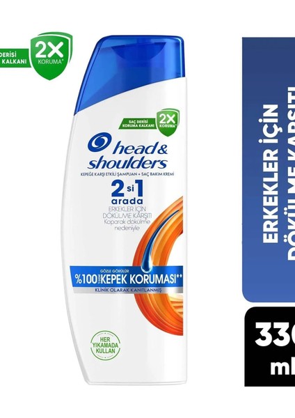 Head & Shoulders Erkeklere Özel 2'si 1 Arada 330ML Şampuan