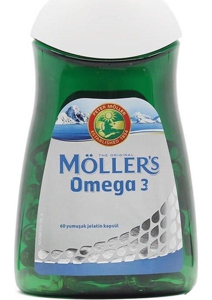 Möller's Omega 3 Balık Yağı 60 Kapsül