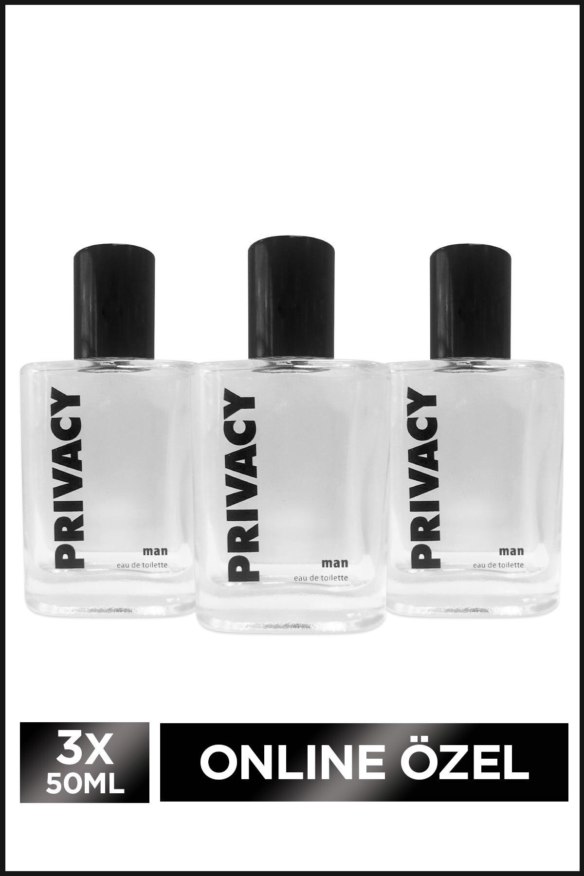 Privacy Men Limited Edition Edt Erkek Parfüm 3x50 ml Online Özel