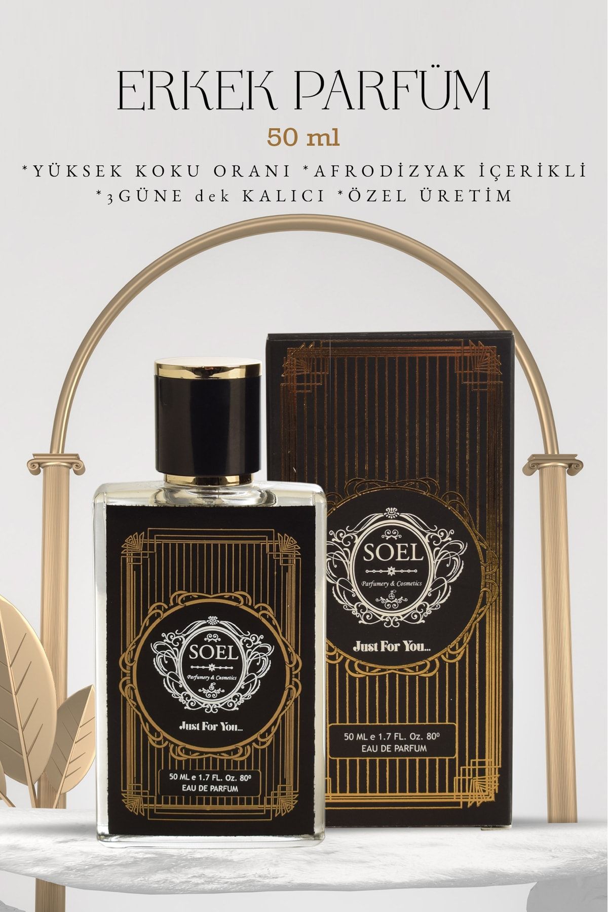 Soel Parfüm Erkek 50ml Edp Karışık Özel Seri Sınırlı Stok