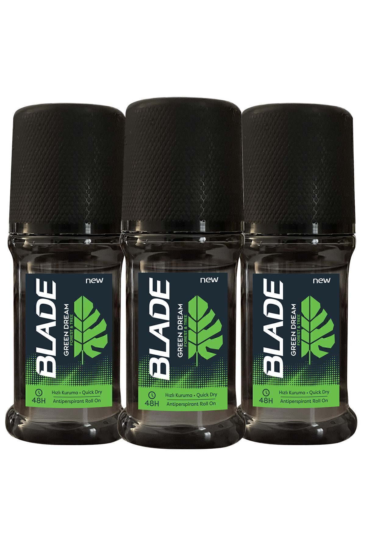 Blade Green Dream Erkek Roll On 3x50 ml