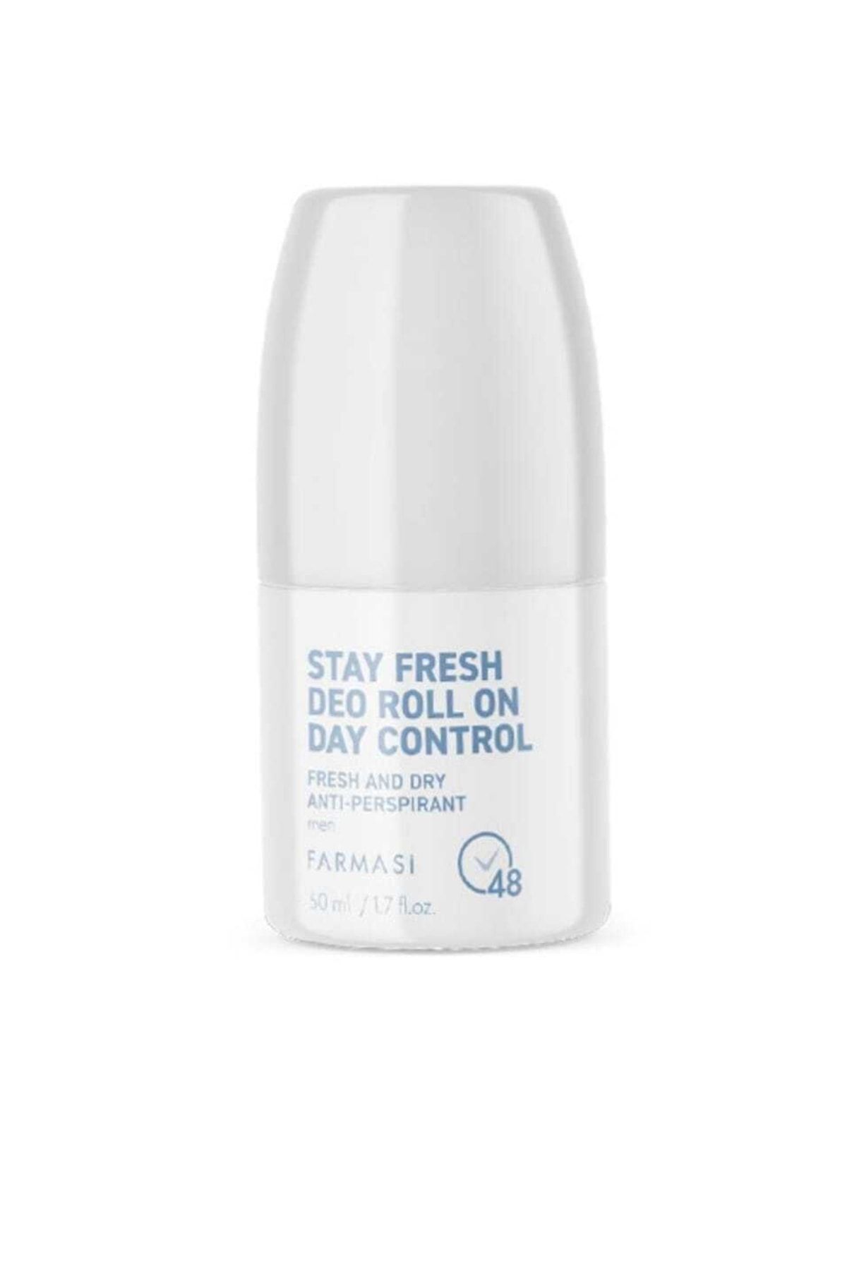 Farmasi Stay Fresh Deo RollOn Anti-Perspirant Deo Roll On Erkek Day Control Mavi 50 ml