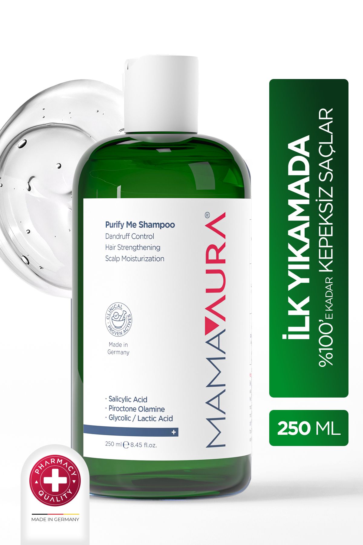 MAMAAURA Kepek Ve Kaşıntı Karşıtı Şampuan - Purify Me Shampoo 250 Ml