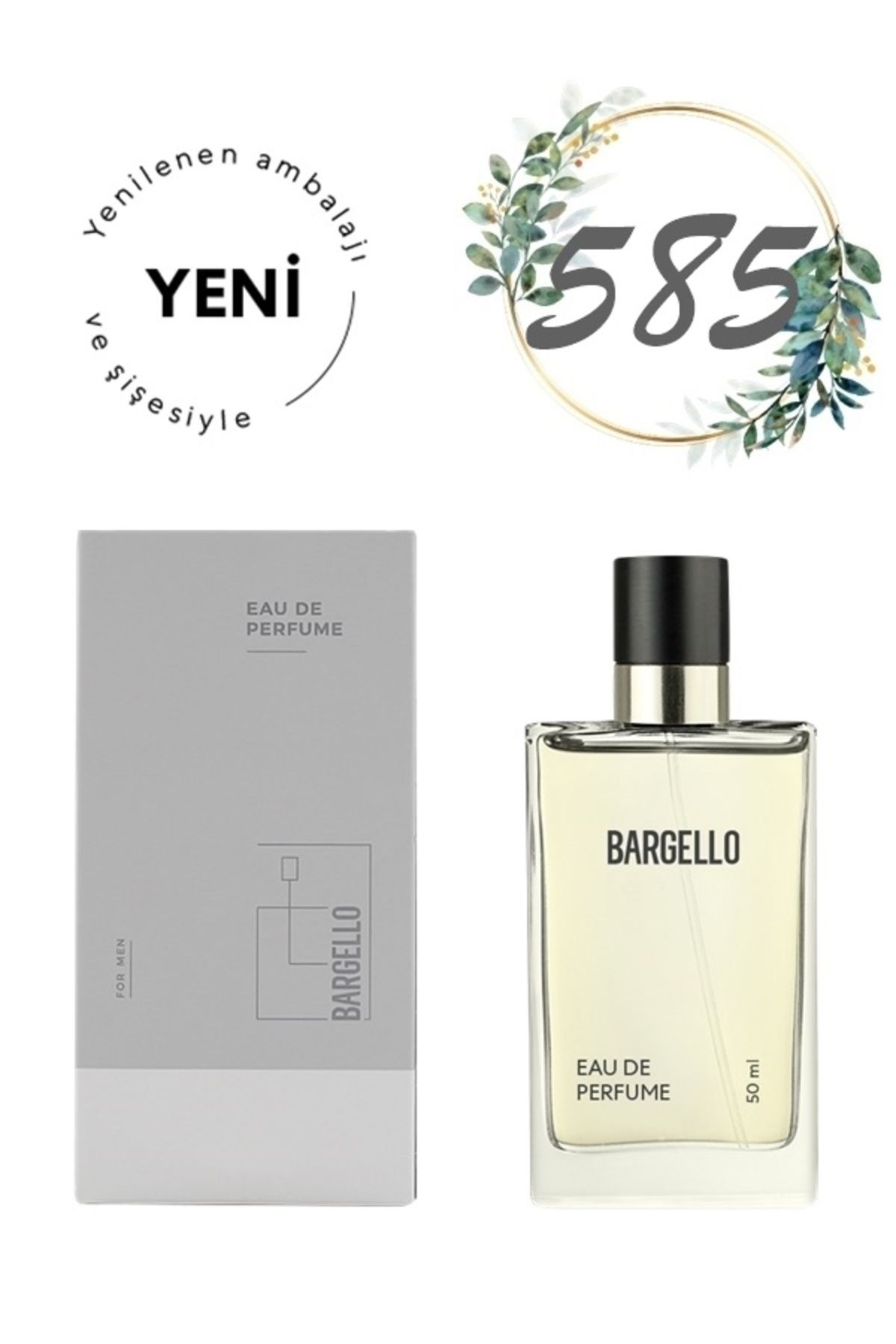 Bargello ERKEK PARFÜM 585 FLORAL 50 ML EDP 8691841304538