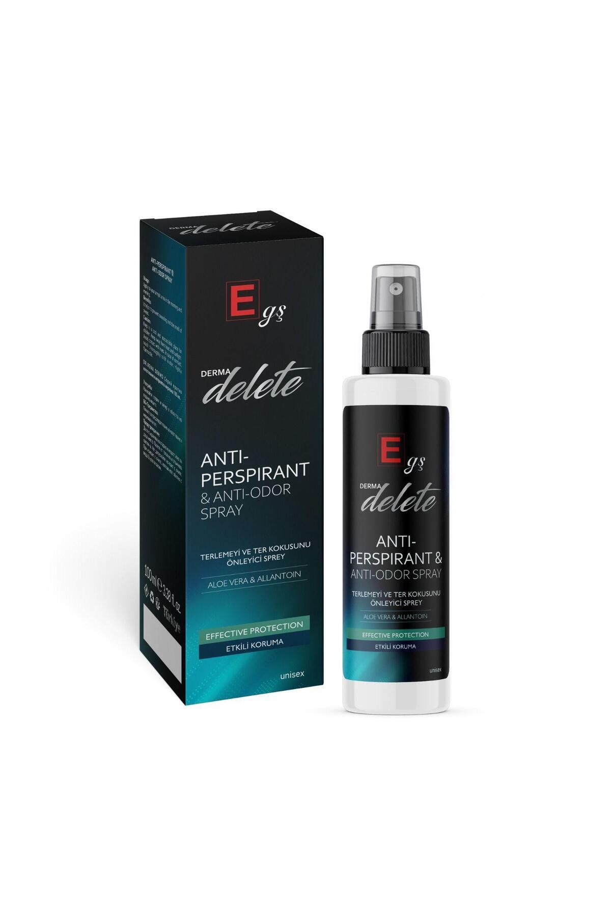 EGŞ COSMETİCS DERMADELETE ANTİ-PERSPIRANT TER VE KOKU ÖNLEYİCİ SPREY 100ML