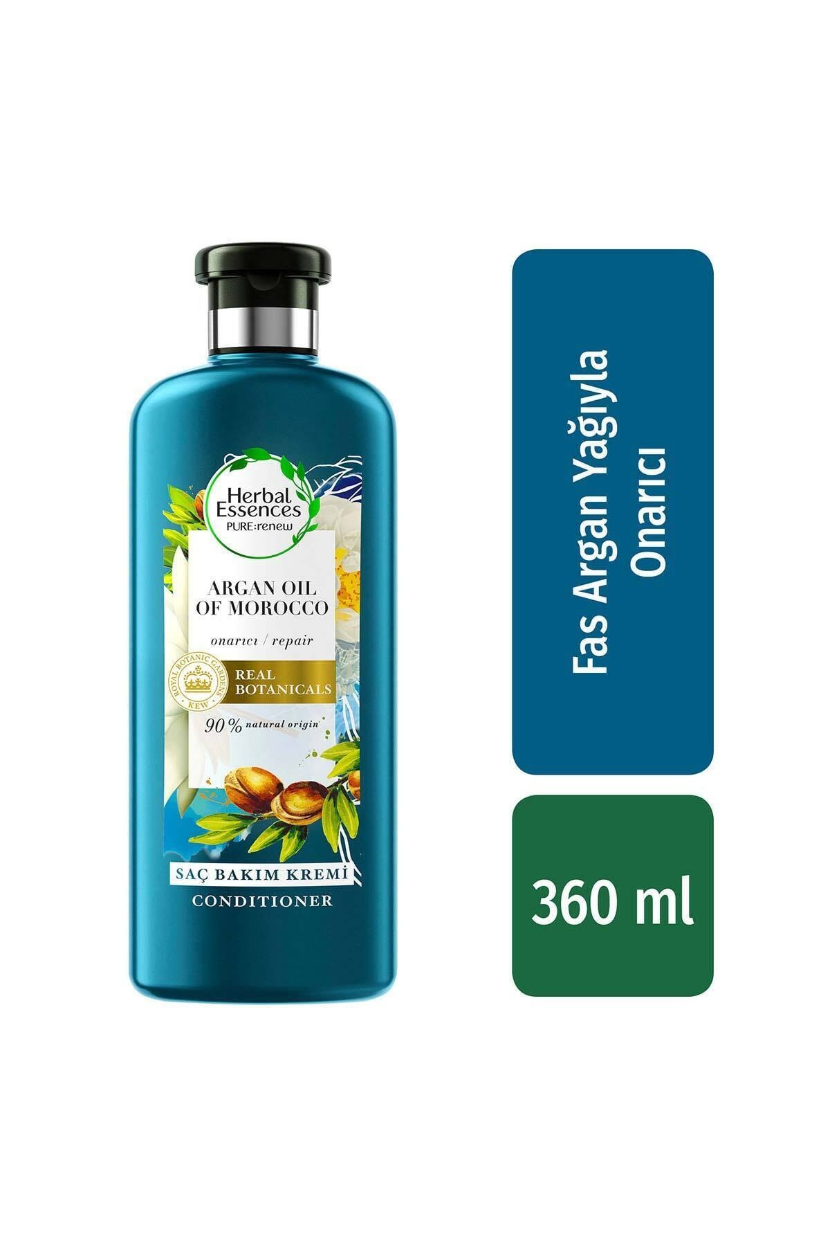 Herbal Essences Saç Bakım Kremi Onarıcı Fas Argan Yağı 360 ml