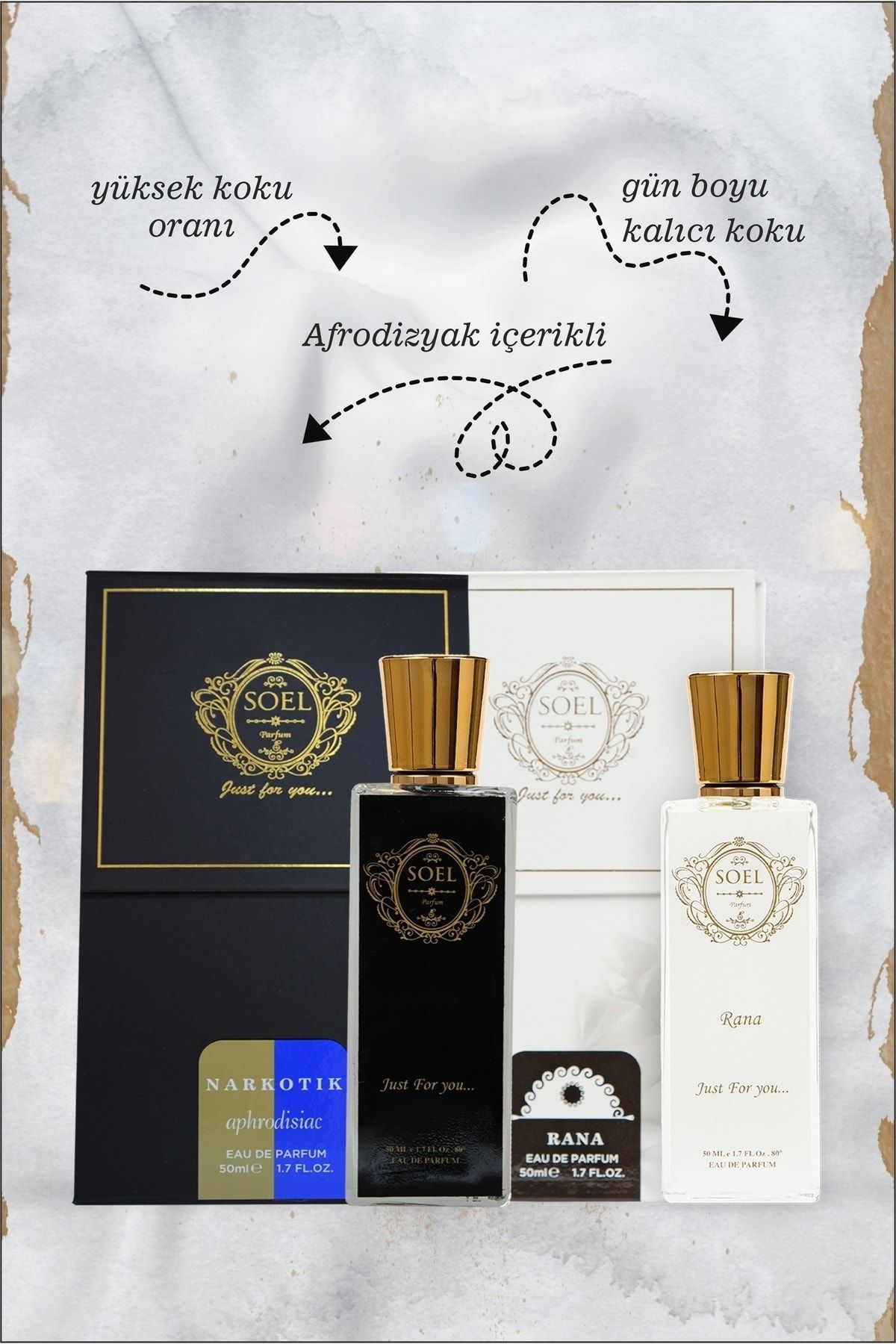 Soel Parfüm Parfüm Narkotik&rana Parfüm 50+50ml Edp