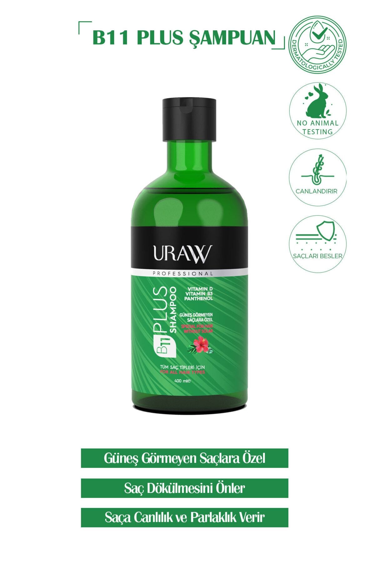 Uraw B11 Plus Hair Shampoo