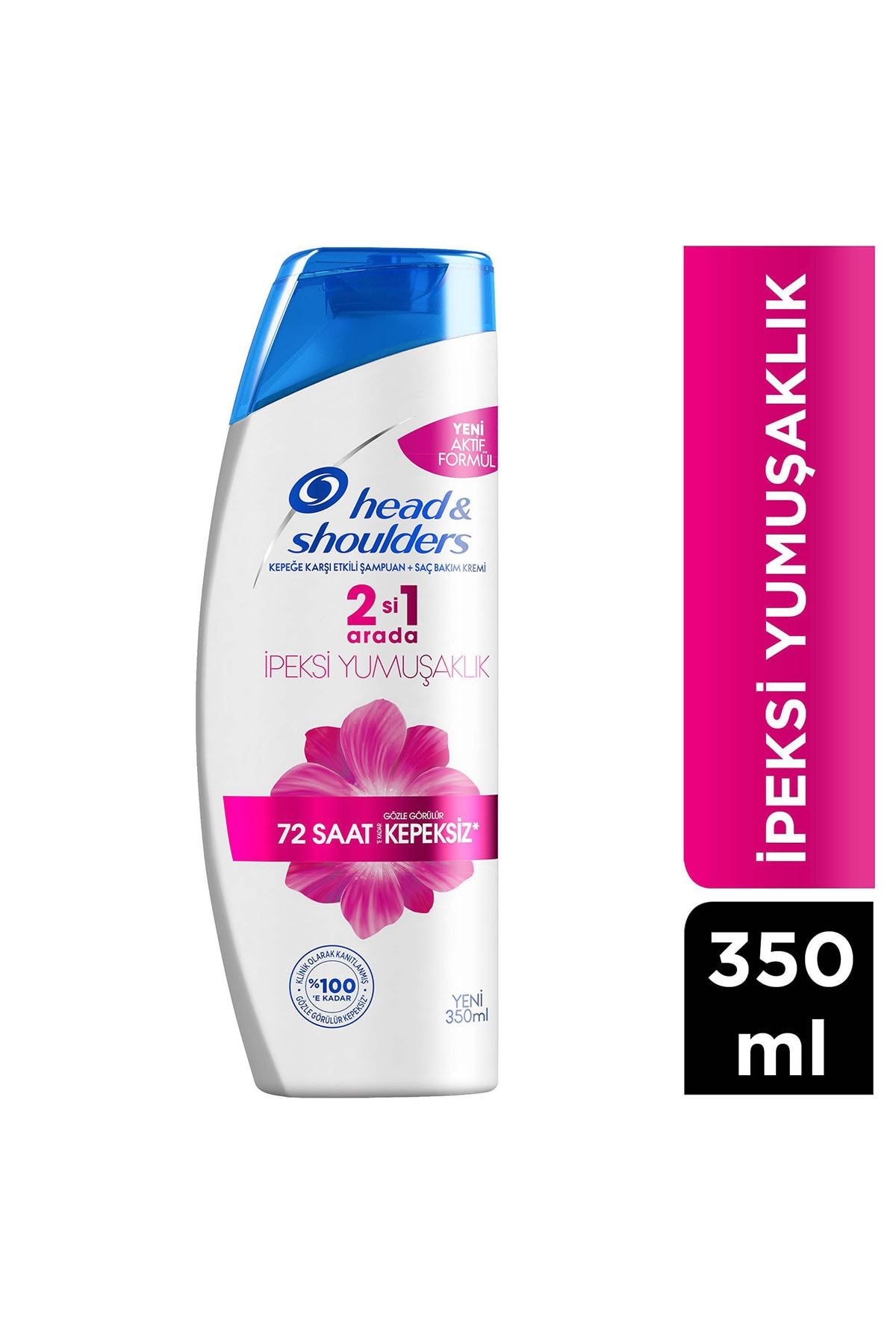 Head And Shoulders Ipeksi Yumuşaklık 2'si 1 Arada Kepeğe Karşı Etkili Şampuan 350 Ml