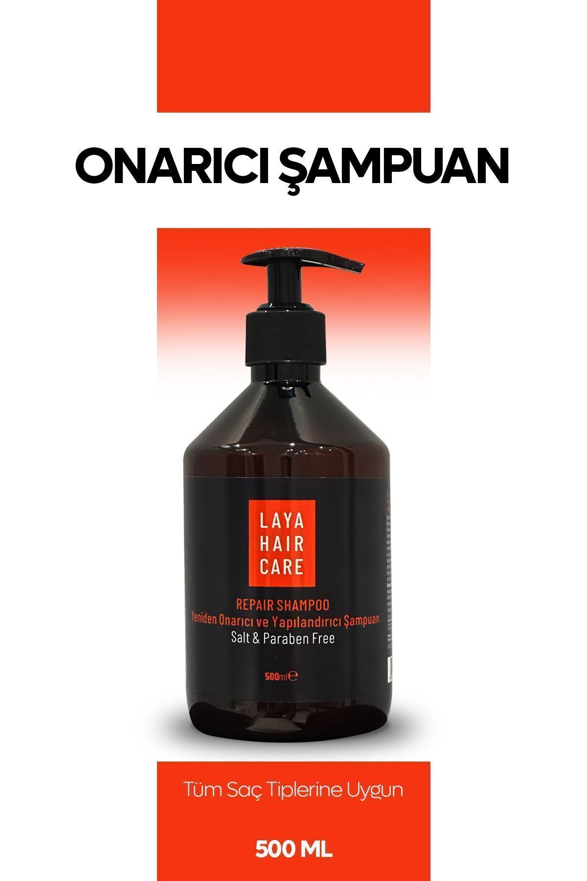 laya hair care Maqui Berry Özlü Onarıcı Bakım Şampuanı 500 ml