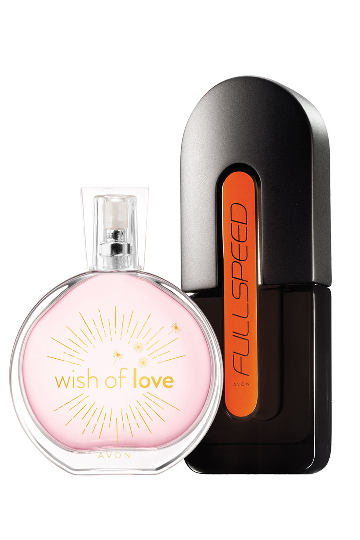 Avon Full Speed Erkek Parfüm Ve Wish Of Love Kadın Parfüm Paketi