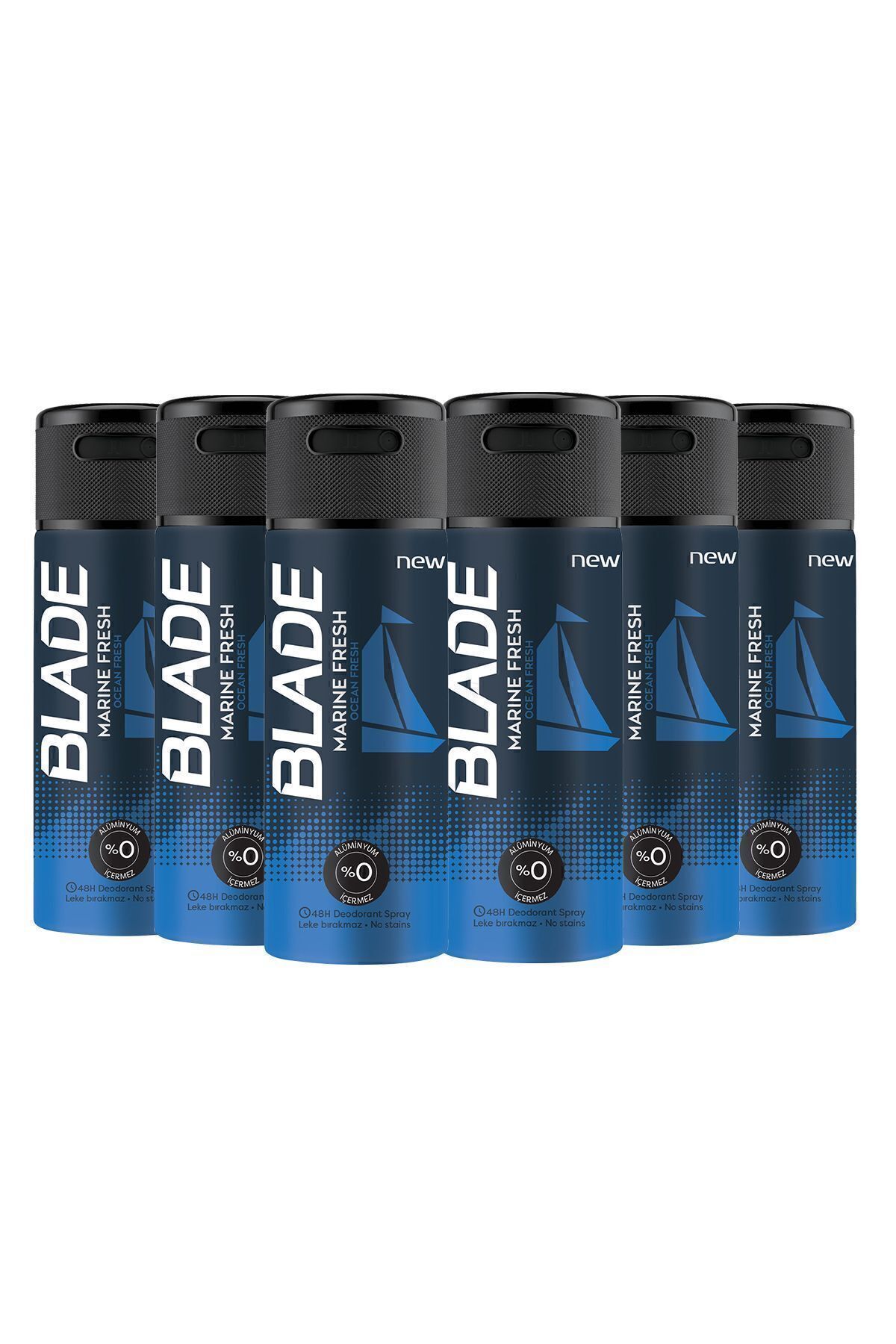 Blade Marine Fresh Erkek Deodorant 6x150ml