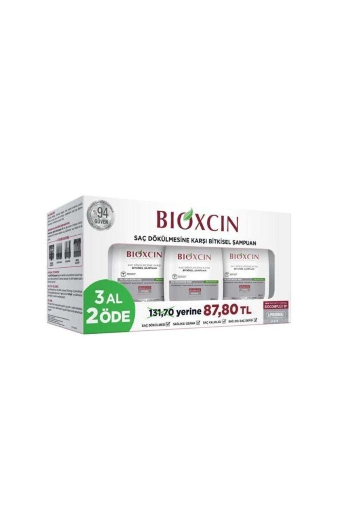 Bioxcin Klasik Kuru Ve Normal Saç Dökülmesine Karşı Şampuan 3 X 300 Ml