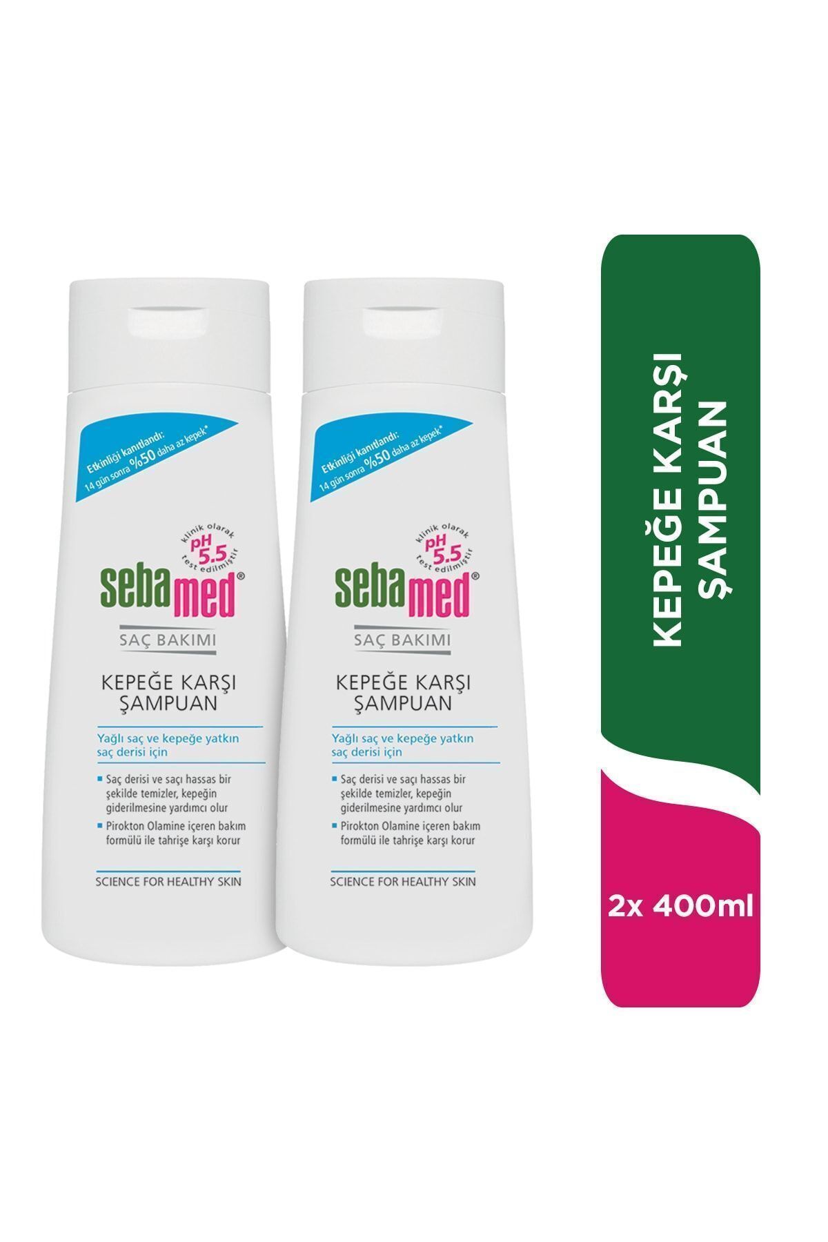 Sebamed Kepek Önleyici Şampuan 400 ml X 2 Adet