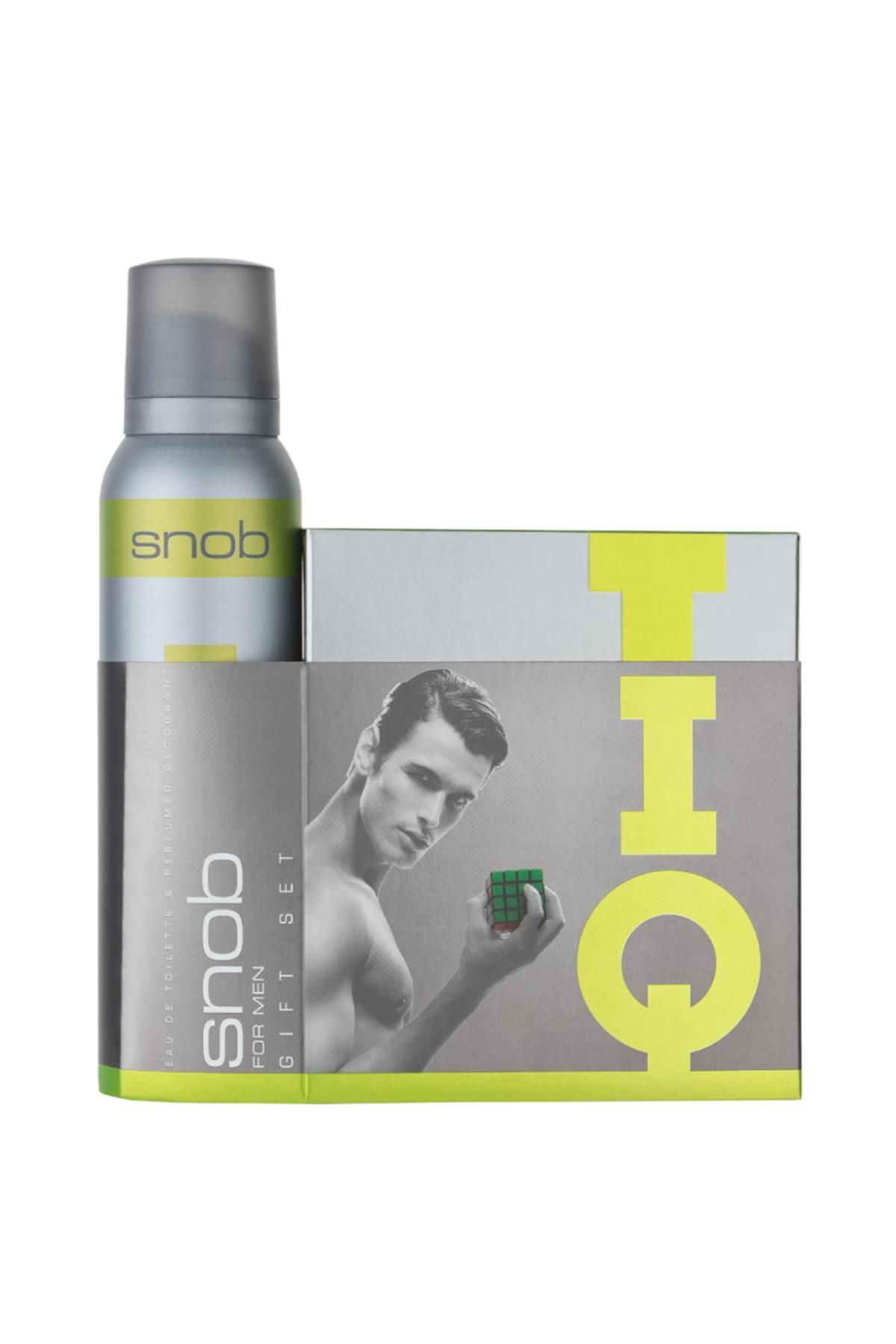 Snob Iq Edt 100 ml 150 ml Deodorant Erkek Parfüm Seti