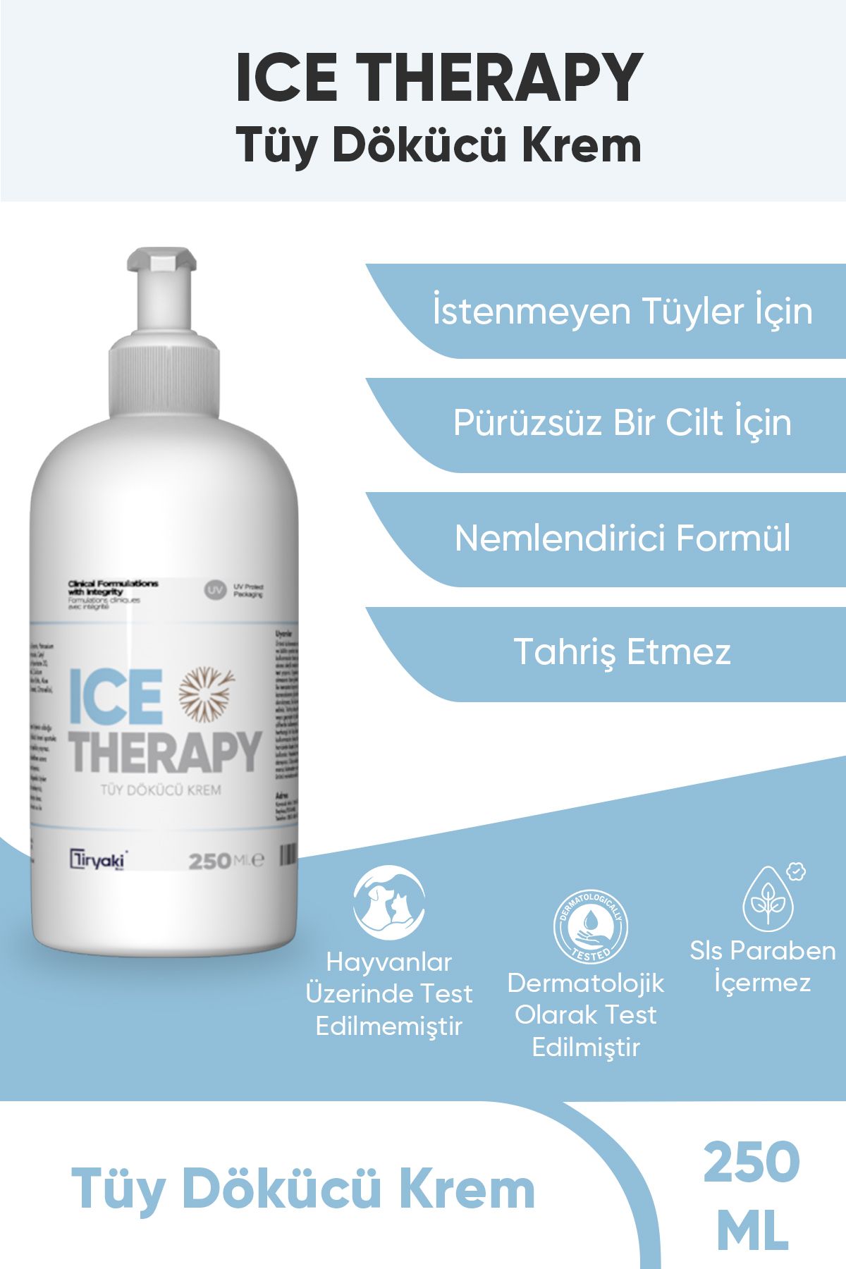 Ice Therapy Tüy Dökücü Krem 250 ml