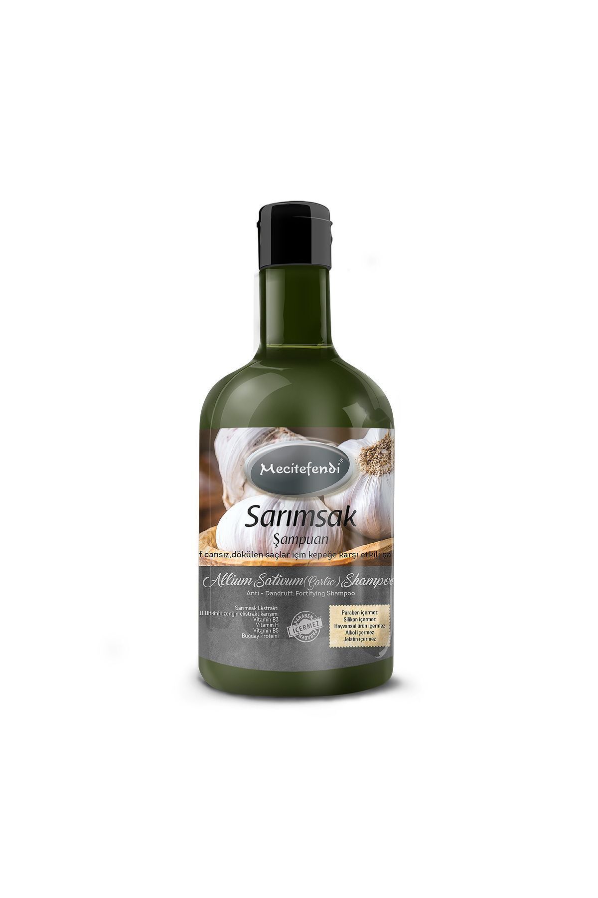 Mecit Efendi Sarımsak Şampuan (400 ML) Saç Dökülme Karşıtı Şampuan Saç Onarıcı Şampuan