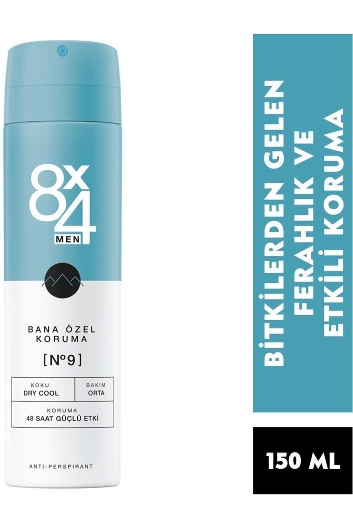 8x4 Men Deodorant Spray No.9 150 ml