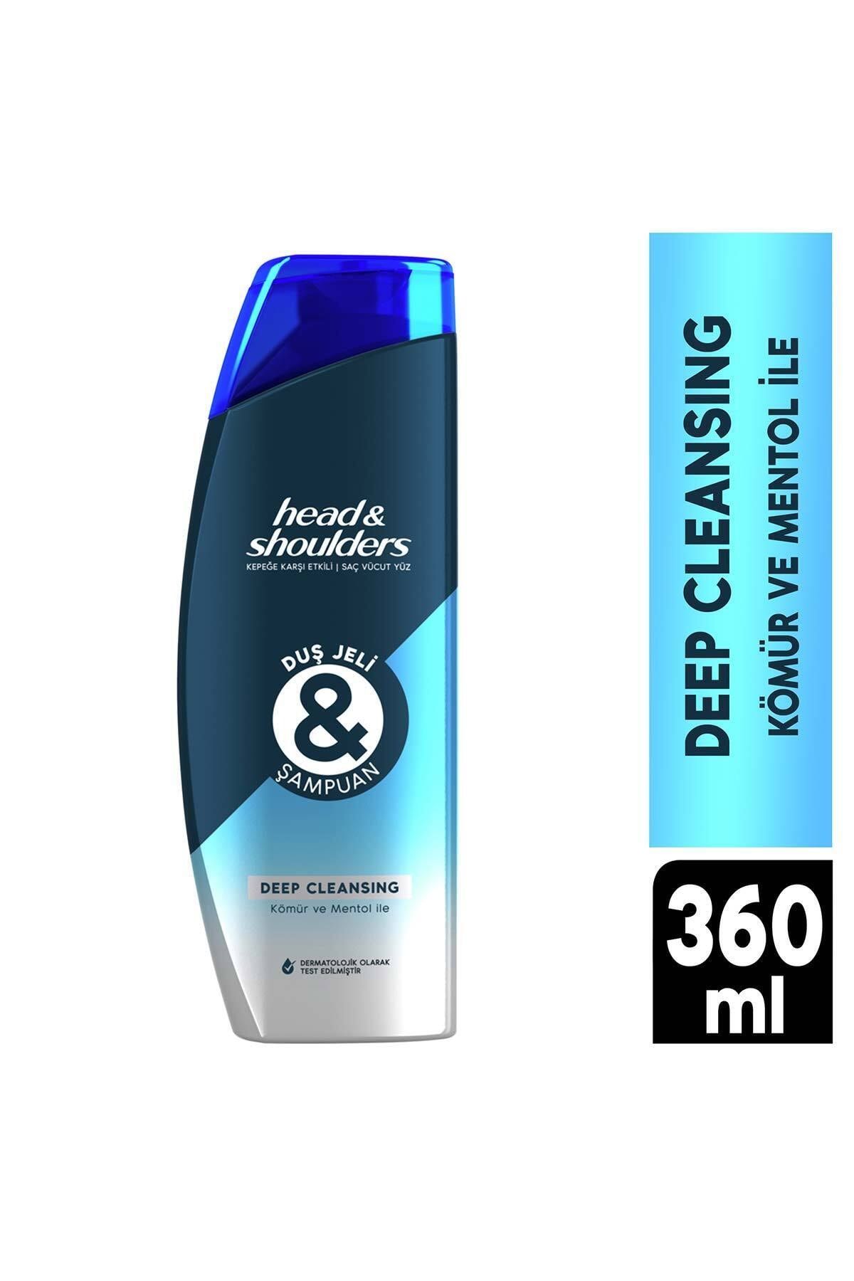 Head And Shoulders Duş Jeli Ve Şampuan Deep Cleansing 360 ml