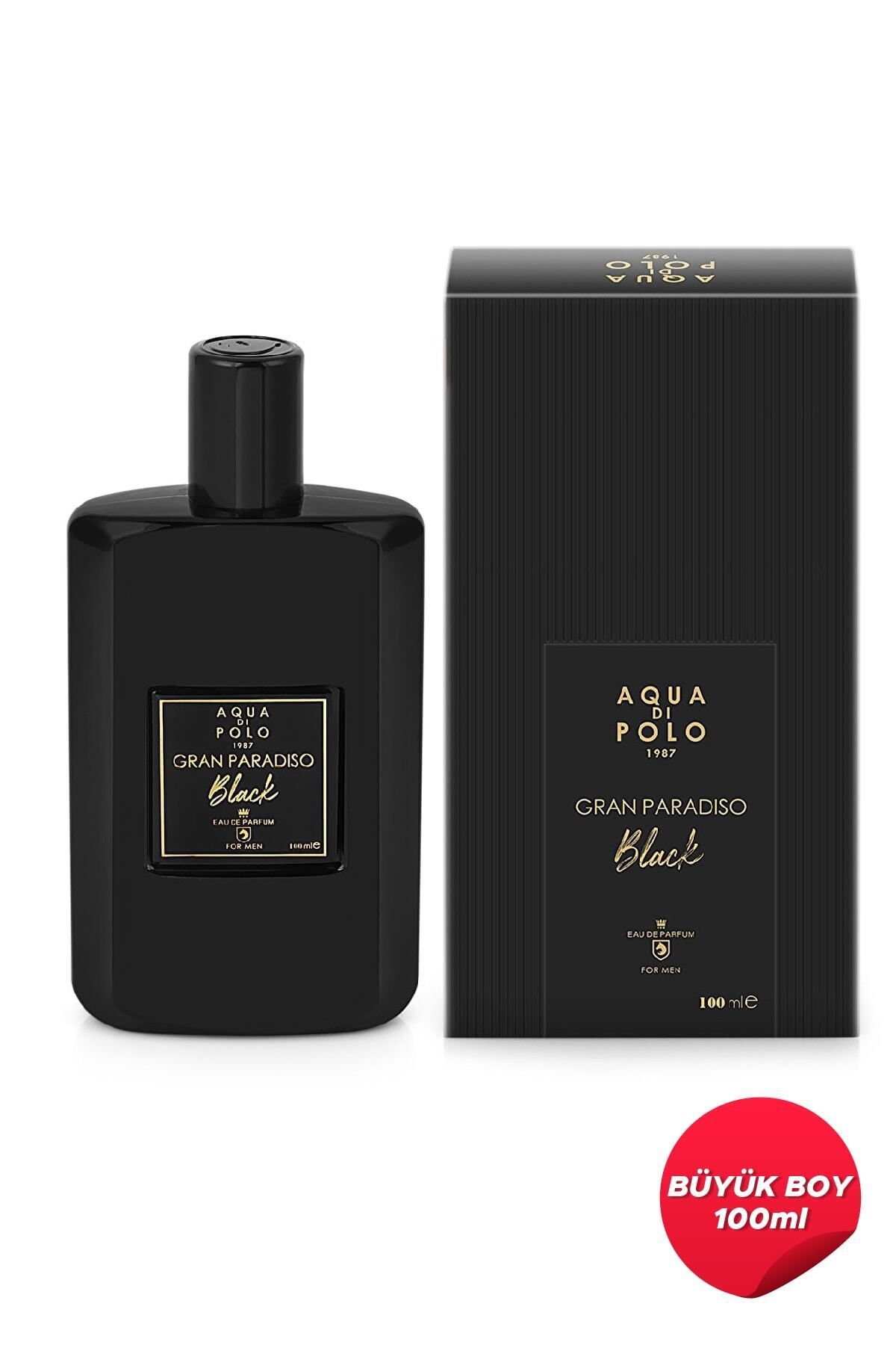 Aqua Di Polo 1987 Özel Seri Gran Paradiso Black Erkek Edp Parfüm Büyük Boy 100 Ml Apcn001808